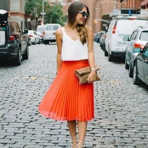 Banana Republic pleated skirt